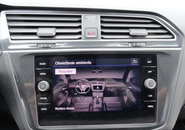 Volkswagen Tiguan cena 89900 przebieg: 139000, rok produkcji 2018 z Sulęcin małe 497